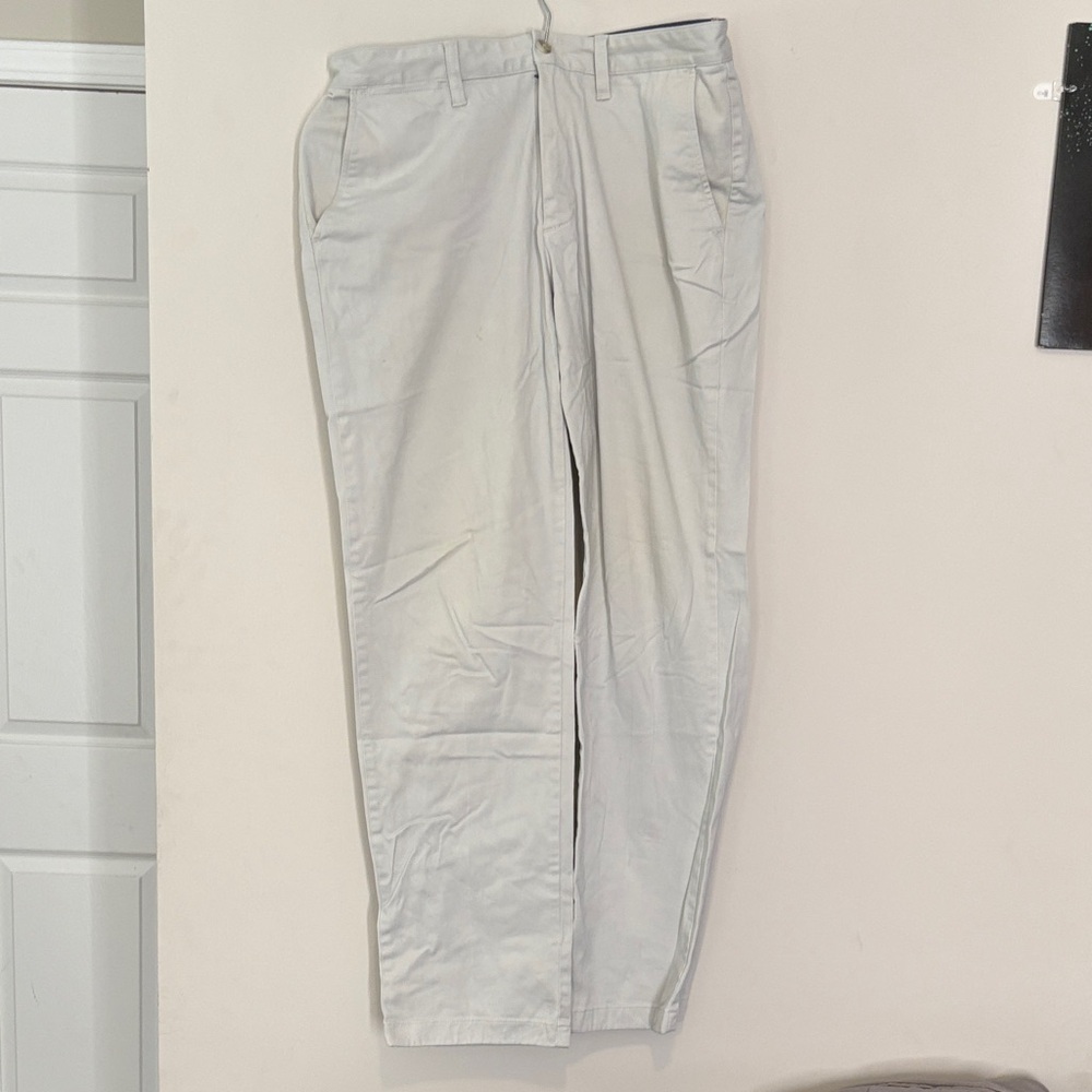 Nautica Men's Light Gray Chinos